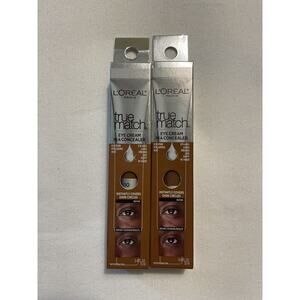 L'Oreal Paris (2) True Match Eye Cream in a Concealer Deep N9-10 paraben free